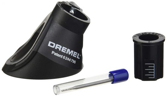 Dremel 568 Electric Wall and Floor Grout Removal Kit, Grout Remover Attachment for Rotary Tool with Angled Cutting Guide and 1.6 mm Grout Removal Bit