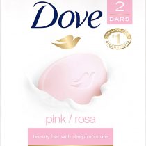 Dove Beauty Bar, Pink 4 oz, 2 Bar by Dove