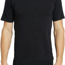 Ultrasport Men's T-Shirt V-Neck - Black, Medium