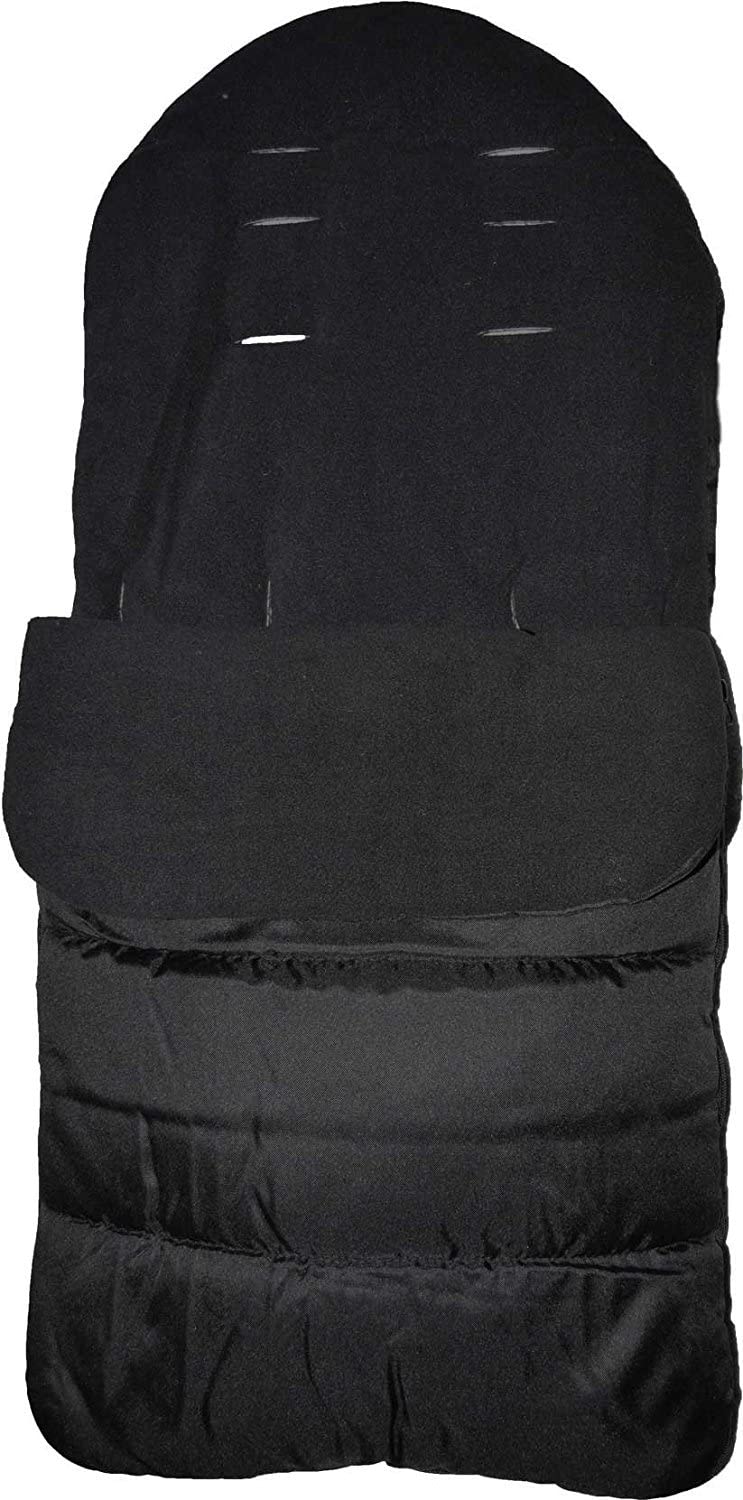 Footmuff/Cosy Toes Compatible with Out n About Little Nipper Pushchair Black Jack - Image 2