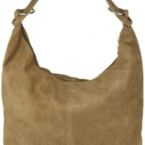 Girly Handbags Italian Leather Suede Hobo Shoulder Bag