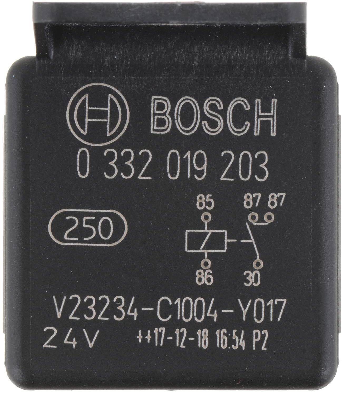 Bosch 0332019203 Mini Relay 24V 20A, 2x87, IP5K4, Operating Temperature from -40 Degree to 100 Degree C, 5 Pin Relay with Relay bracket - Image 3