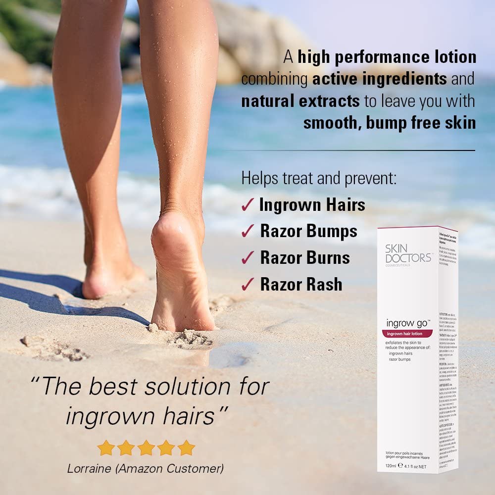 Skin Doctors Ingrow Go Ingrown Hair Lotion 120ml - Image 4