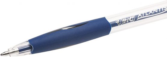 BIC Atlantis Classic Retractable Ballpoint Pens Medium Tip (1 mm) - Blue, Box of 30 + 6 - Image 4