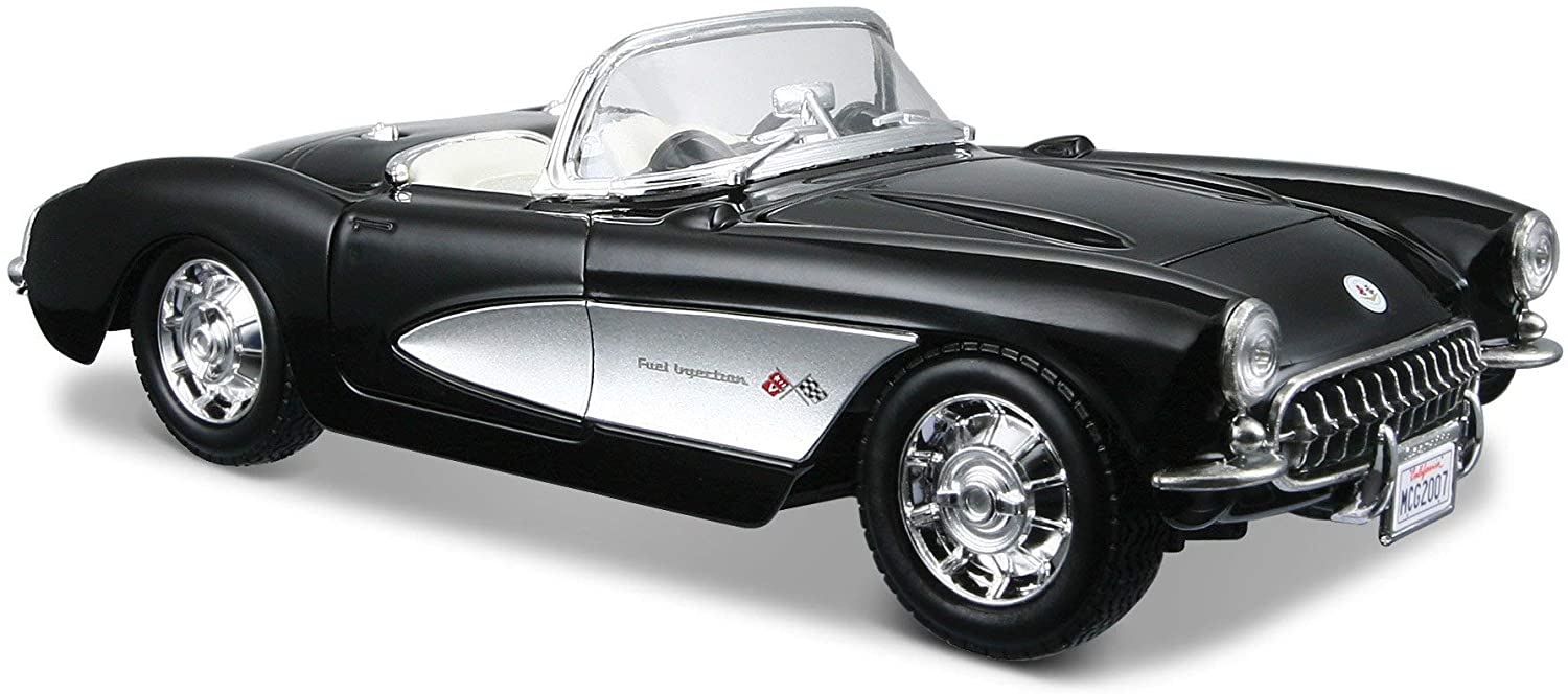 Maisto 1:24 Scale Chevrolet Corvette 57 Model Car (Colors May Vary), Assorted, 30x12x12 cm