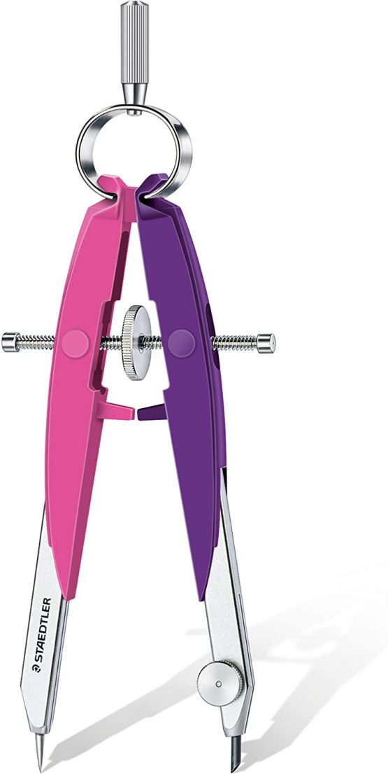 Staedtler 556 00–N2 Mars Compass, neon Pink, Purple - Image 2