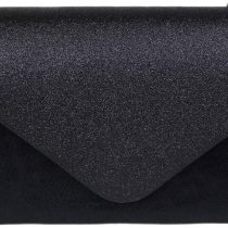 Girly HandBags Glitter Flap Shimmer Clutch Bag