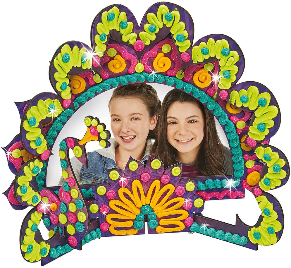 Play-Doh "DohVinci Sparkle Frame Kit (Multi-Colour), Multicolor - Image 3