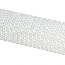 PME Fine Basketweave Rolling Pin 25 cm (10-Inches), White
