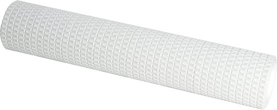 PME Fine Basketweave Rolling Pin 25 cm (10-Inches), White