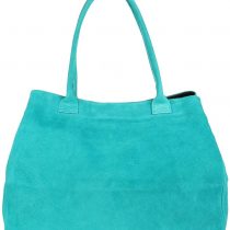 Girly Handbags Genuine Italian Suede Leather Expandable Shoulder Bag