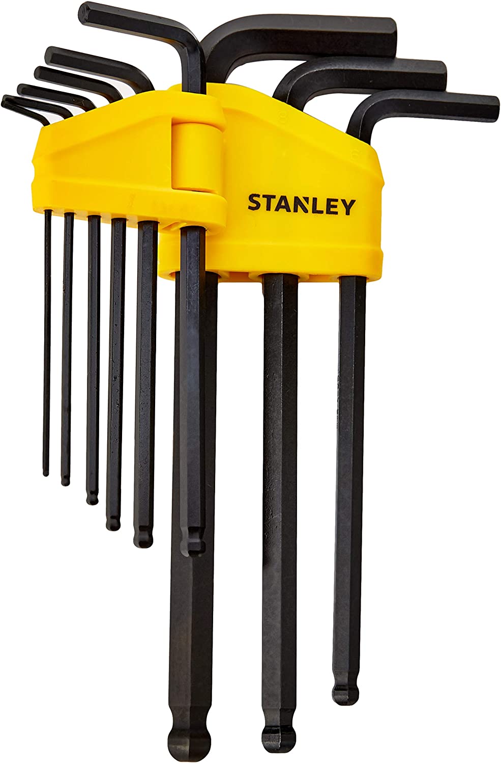 Stanley Ball End Hex Key Set 9PC MM 0 69 256, Silver, Set of 9 Metric (1.5-10mm) - Image 2