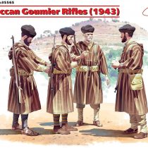 ICM ICM35565 1:35-Moroccan Goumier Rifles (1942) 4 Figs