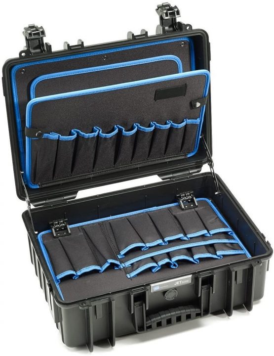 B&W JET 5000 tool case with tool pockets (PP case, volume 19.1 l, 41.6 x 28.7 x 16 cm inner) 117.17/P, tools not included - Image 2