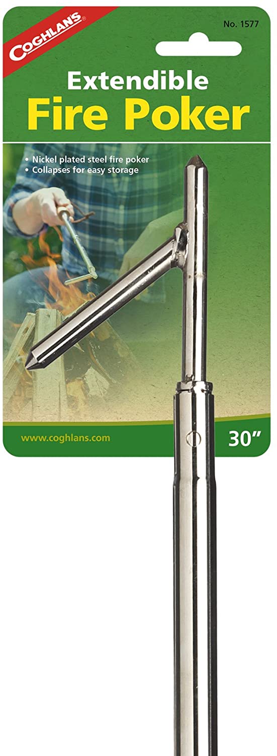 Coghlan's - Fire Poker - Telescopic- 43/76 cm, Multi-coloured