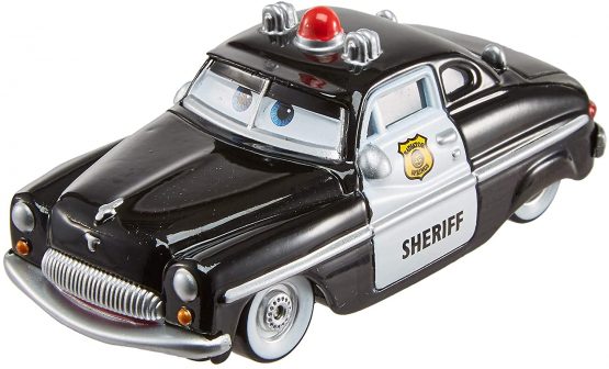 Disney Cars FLM15 Pixar Cars 3 Sheriff Vehicle, Multicoloured - Image 2