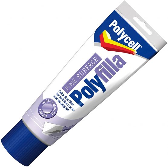 Polycell PLCFS400GS Fine Surface Filler Tube, 400 g, White