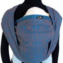 Didymos Woven Baby Wrap, Ludwig, Size 5, 420 cm, Petrol