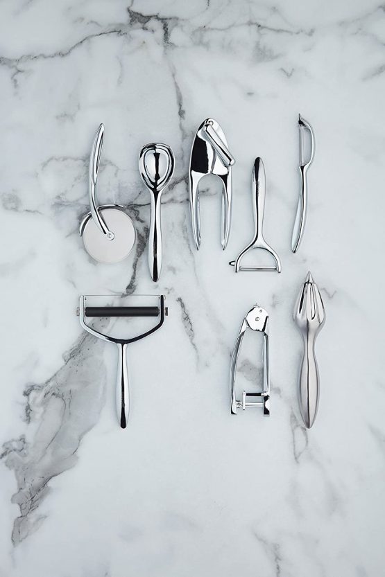 KitchenCraft KCMCYP MasterClass Heavy Duty Y-Shaped Swivel Potato Peeler, Silver - Image 3