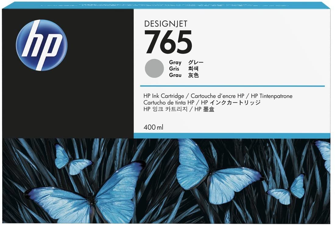 HP 765 400 ml Original Ink Cartridge - Grey
