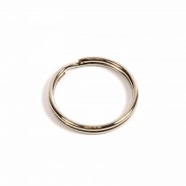 Caledonia Signs 55160 Sign, Nickel Plated Steel, Split Ring For Key Fobs, 25 mm
