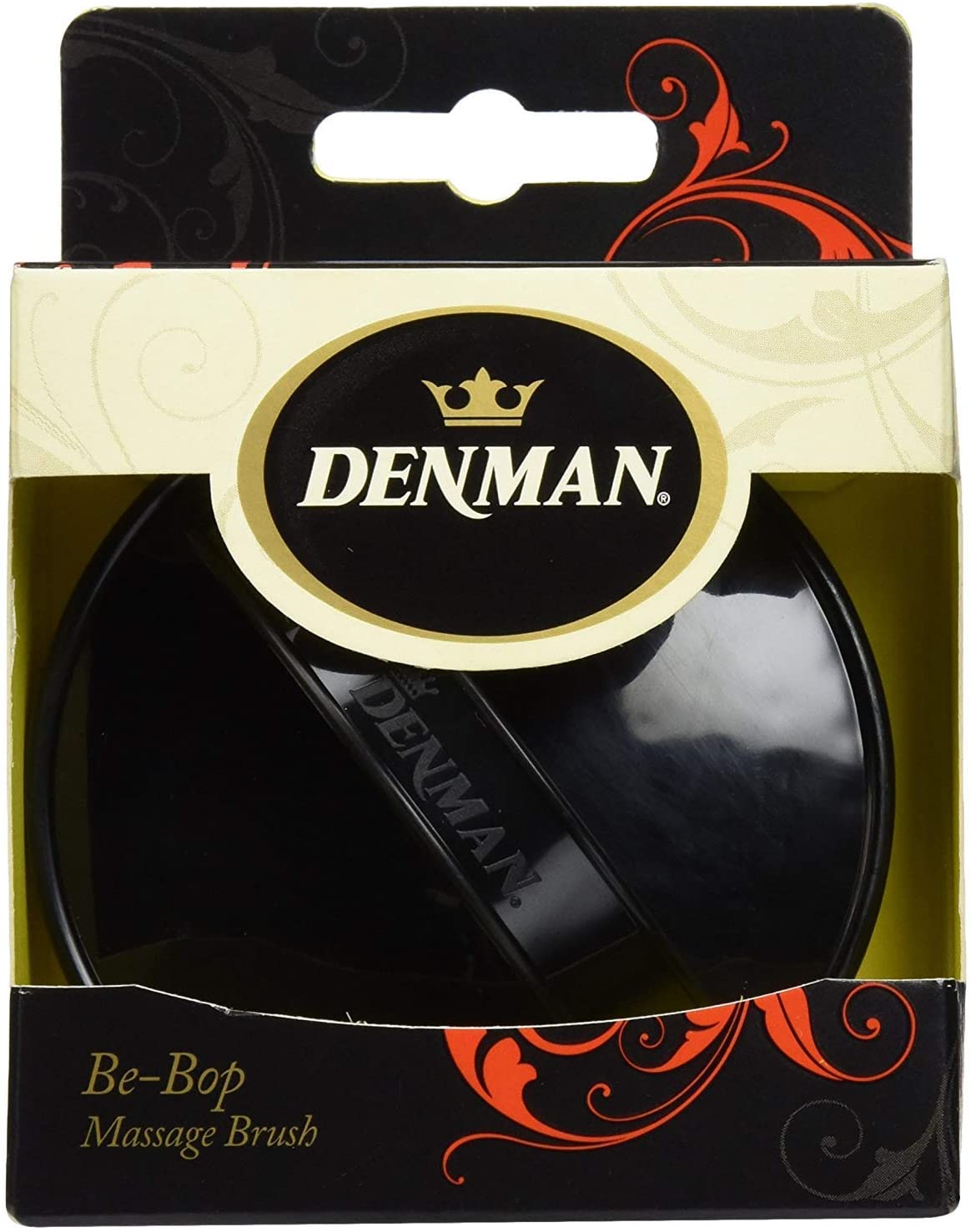 Jack Dean by Denman (Black) Scalp Massager and Detangling Hair Brush for Thick or Thin Hair Curly or Straight Hair - Image 3