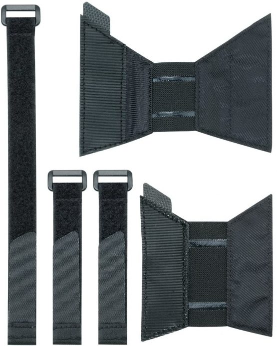 Topeak Unisex's Tri-Backup Tire Bag, Black, One Size - Image 2