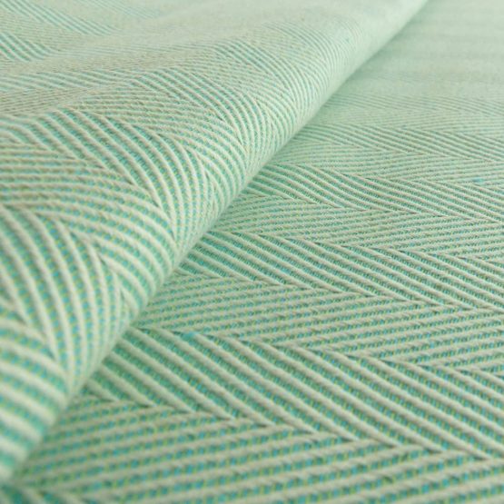 Didymos Woven Baby Wrap, Lisca Karibik, Size 5, 420 cm, Green - Image 2