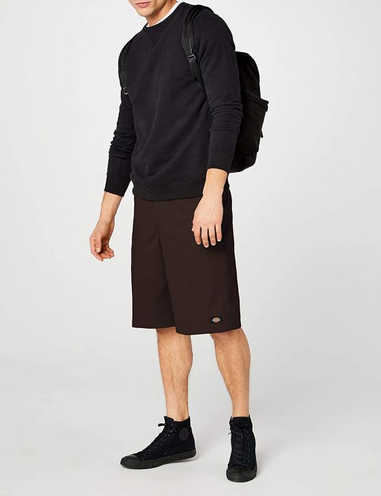 Dickies Men's 13"MLTI PKT W/SRT Short, Dark Brown, W44 - Image 2