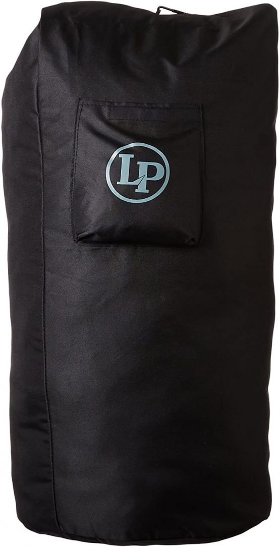 LP Latin Percussion Conga Tasche Fits All, 27,5" x 38" x 18", ungepolstert, mit Schultergut, mit Außentasche, LP542-BK