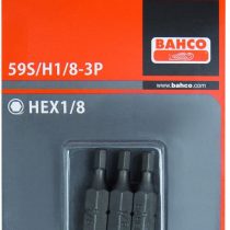 BAHCO BH59S/H1/4-3P 3XBITS HEX1/4 25MM 1/4 Stand
