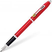 Cross Ferrari Century II Medium Nib Fountain Pen - Corsa & Rhodium
