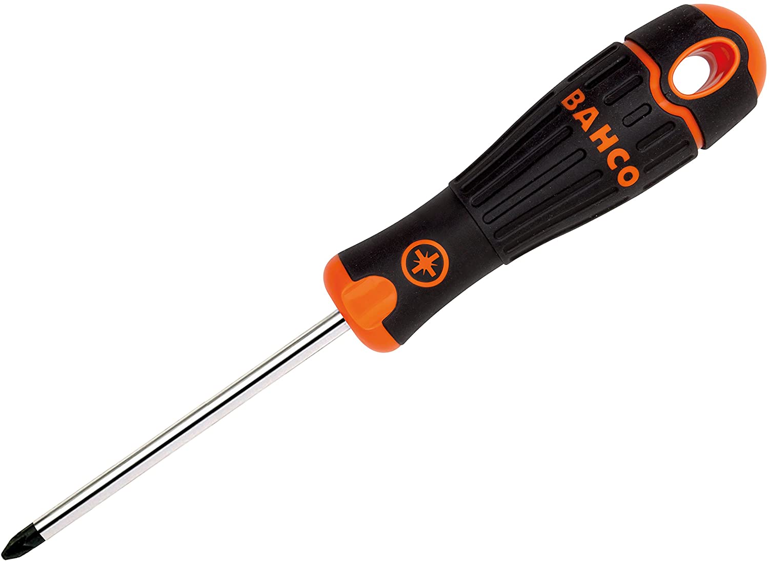 Bahco BAHCOFIT Screwdriver Pozidriv Tip PZ0 x 75mm, Multi-coloured, 0.18 x 1 x 50 137 mm