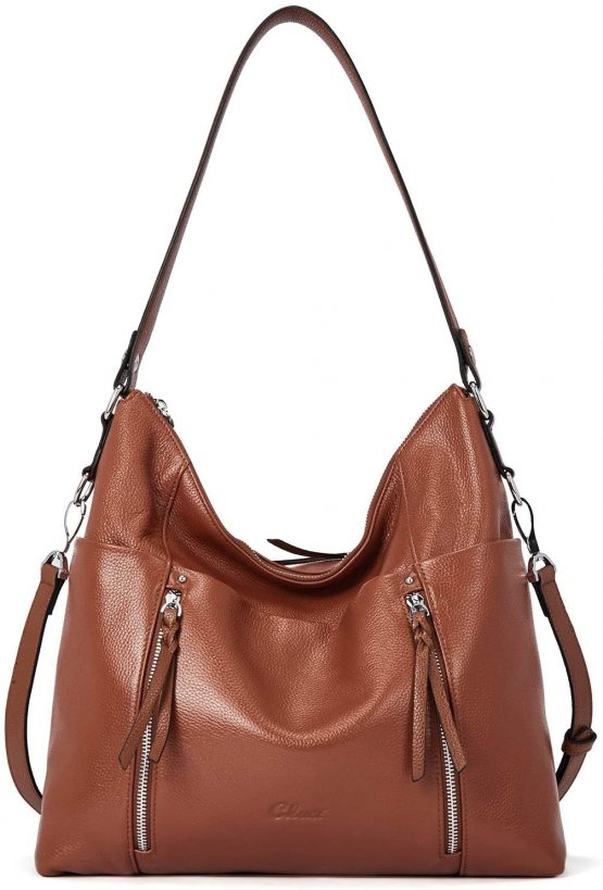 Women Purses and Handbags Soft Genuine Leather Hobo Tote Bag Designer Top Handle Shoulder Bag ...