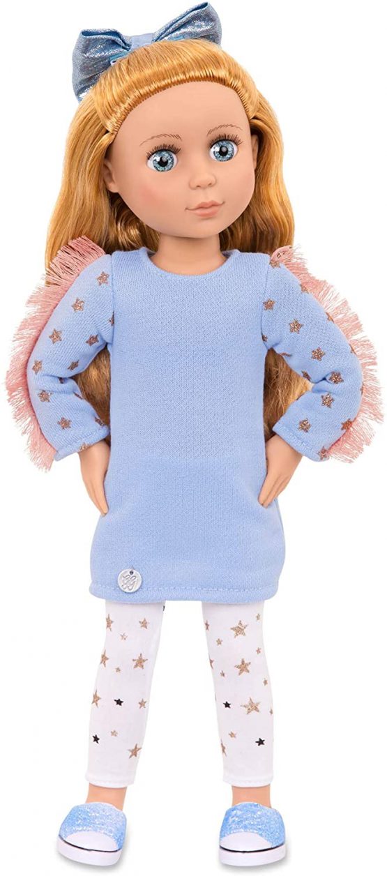 Glitter Girls Doll Poppy, a 14inch Poseable Doll with Red Hair
