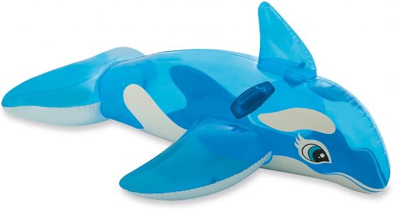 Childs Inflatable Ride-On Whale 60'' x 45'' Intex - Image 3
