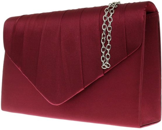 Girly HandBags Satin Pleated Clutch Bag - Image 2