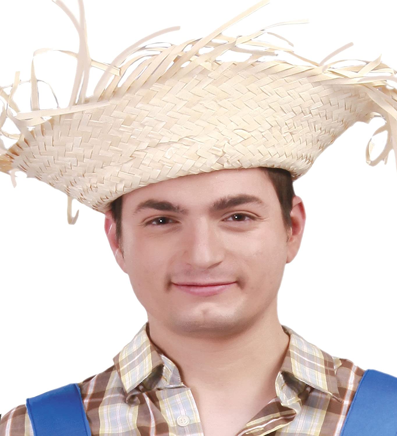 Guirca Fiestas GUI13622 - Scarecrow Hat, Multi-coloured, 26 x 5 x 18 cm