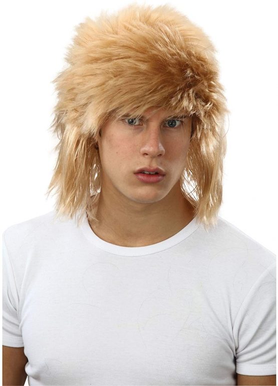 Bristol Novelty BW712 Shaggy Wig, Ginger, One Size