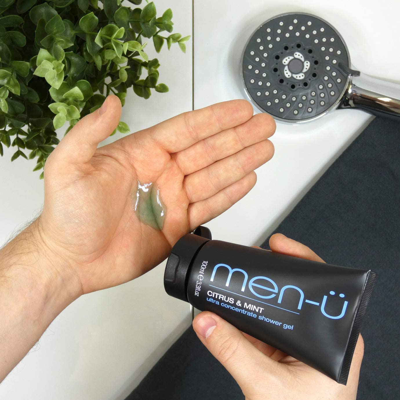 men-ü CITRUS & MINT FRAGRANCE mens shower gel 100ml - Image 2