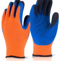 LATEX THERMO-STAR FULLY DIPPED GLOVE ORANGE 8
