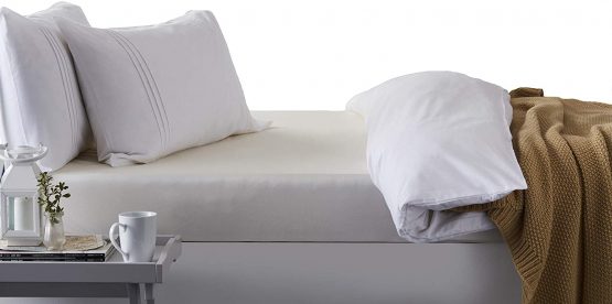 Hippychick Tencel Waterproof Breathable Hypoallergenic Fitted Sheet - Super Kingsize 180x200