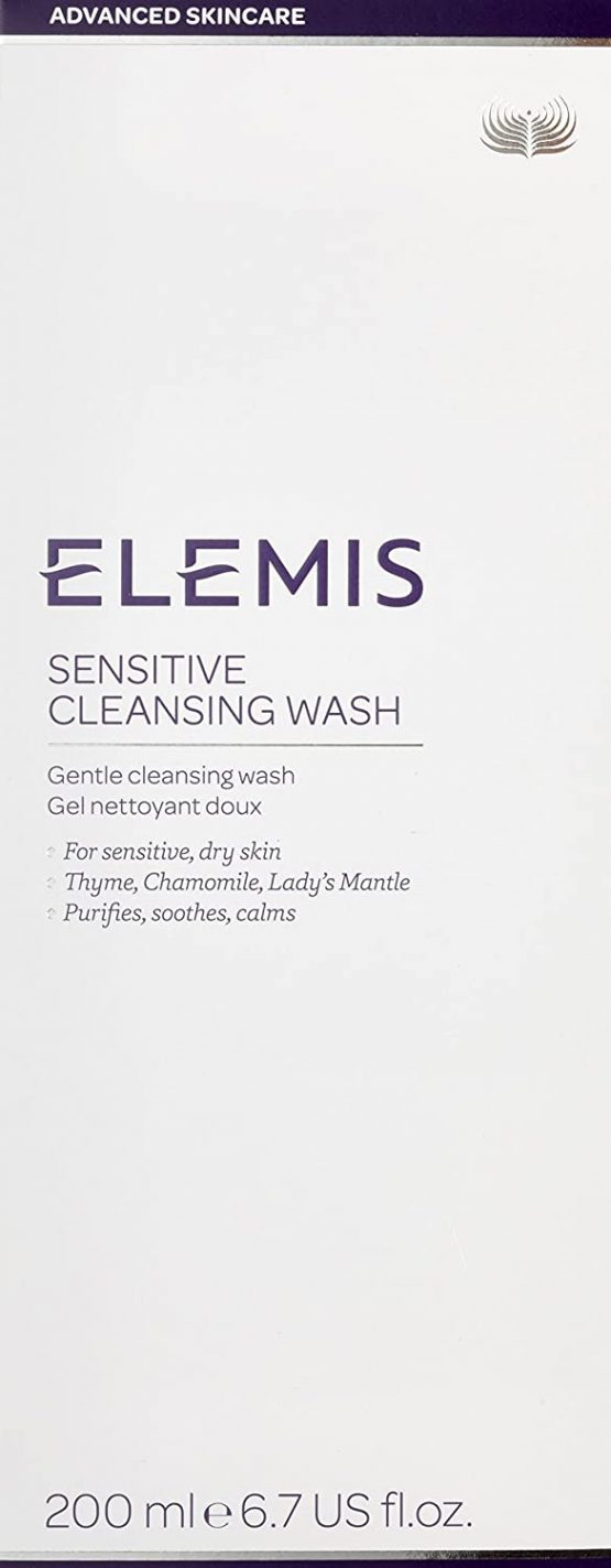 Elemis Sensitive Cleansing Facial Wash, Gentle Face Cleanser to Purify, Soothe and Calm, Refreshing Gel Facial Cleanser for Sensitive and Dry Skin, Daily Gel Cleanser for a Healthy Complexion, 200 ml - Image 2