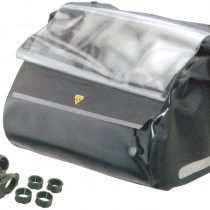 Topeak Handlebar DryBag black waterproof handlebar bag bicycle handlebar Tash