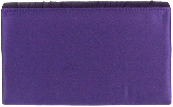 Girly HandBags Satin Pleated Clutch Bag - Image 3