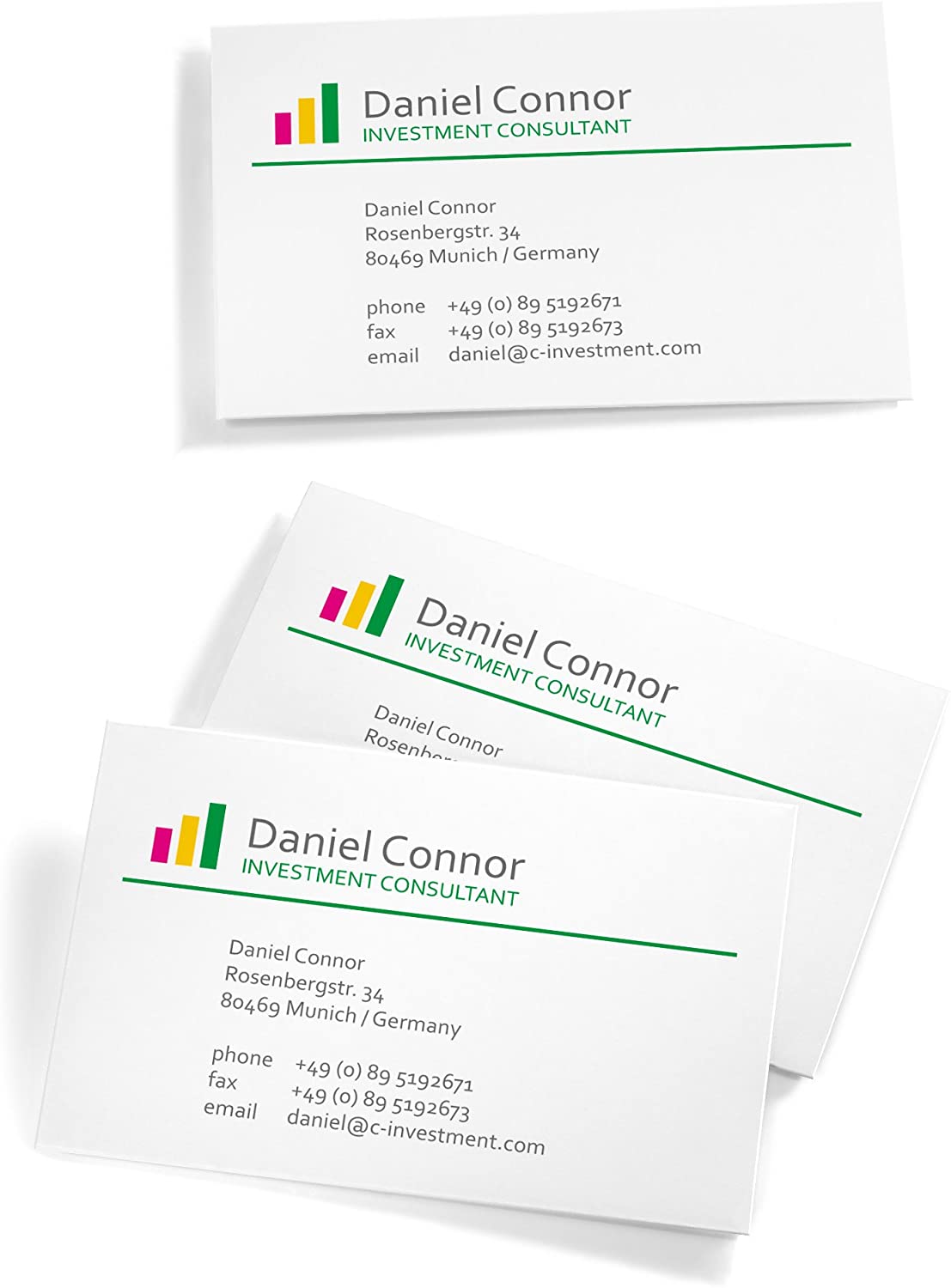 SIGEL LP790, 85x55 mm (A4), Business Cards, 3C, smooth cut all around, 190 gsm, printable, bright White, 100 Piecesequal to10 sheets - Image 3