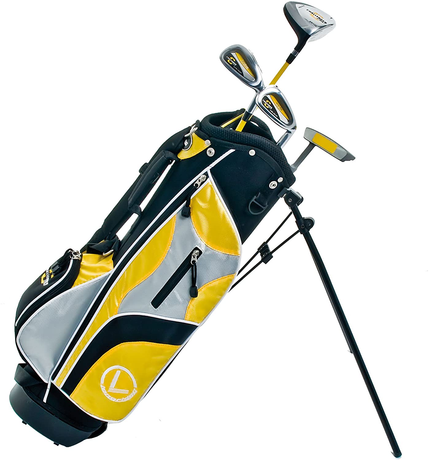 Longridge Junior Challenger Cadet Golf Sets Package, 13+ Years, black/navy, Iron (22 degrees, Cadet Flex)
