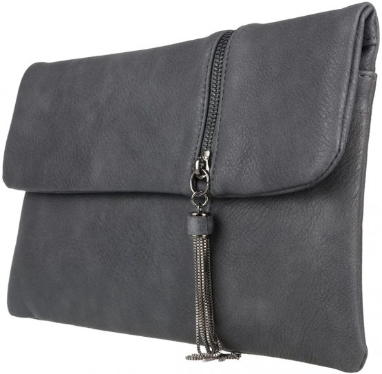 Girly HandBags Zipper Flap Clutch Bag - Image 2