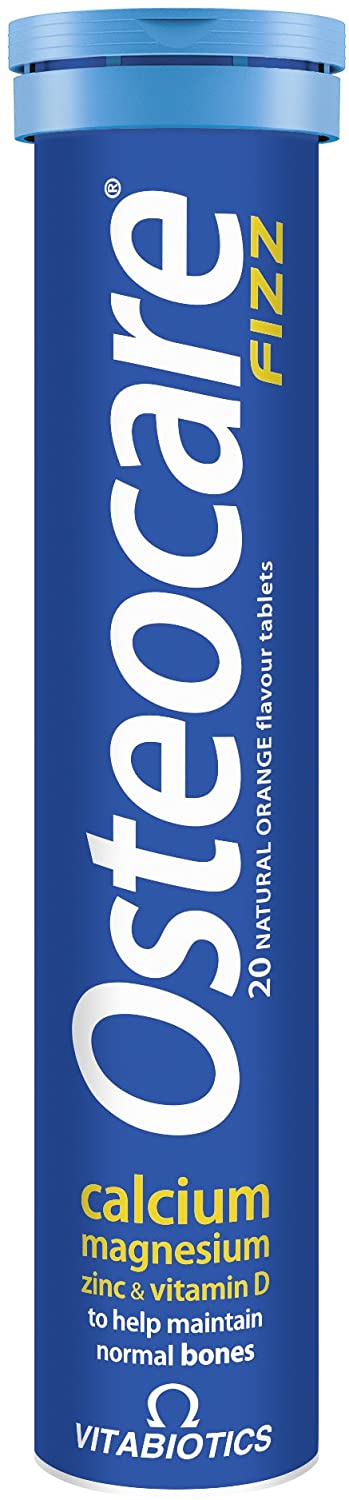 Osteocare Fizz Calcium Magnesium Vitamin D Selenium Effervescent Tablets - 20 Count (Pack of 1), White