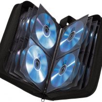Hama CD wallet for storing 64 CDs/DVDs/Blu-rays, black,00011616